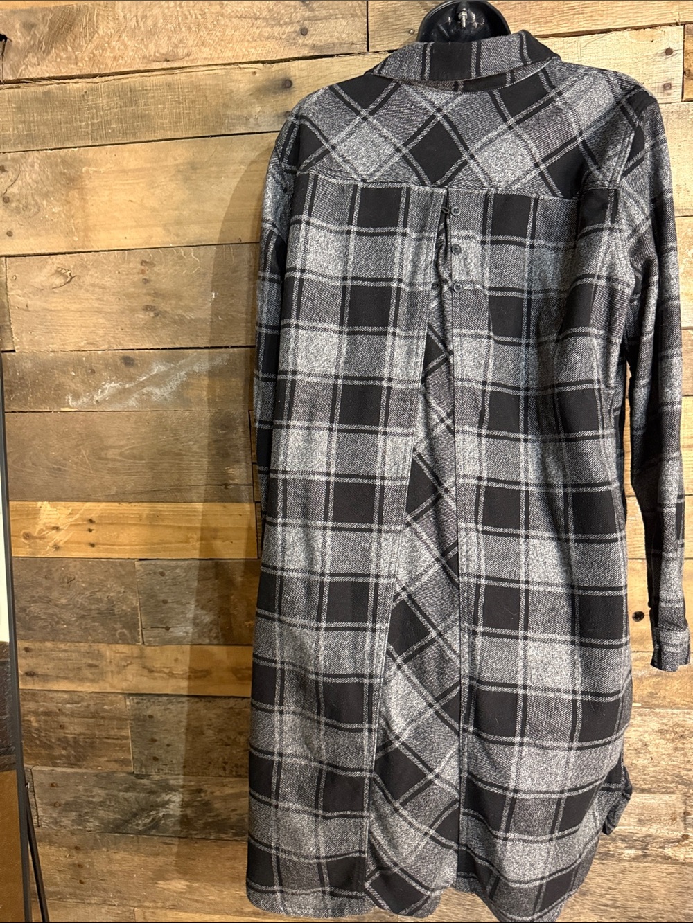 Duluth Folklore Flannel Duster size Large - Picture 5 of 9